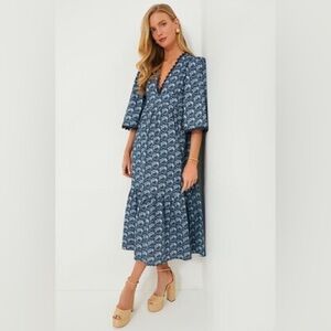 Tuckernuck Blue Long Sleeve Dress